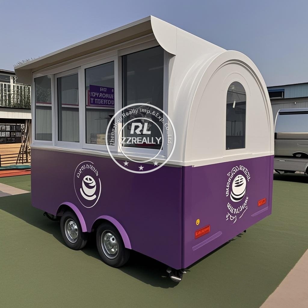 Coffee Equipment Europe - Carrello per alimenti personalizzato con rimorchio