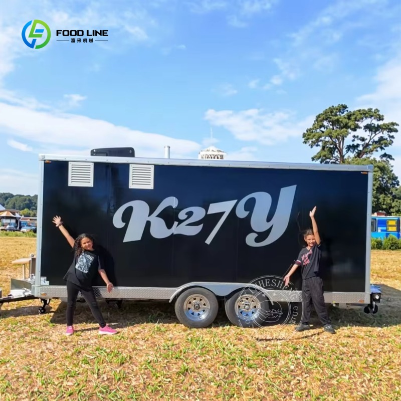 Mobile Coffee Van Equipment - Nuovo rimorchio per caffè mobile Carrelli