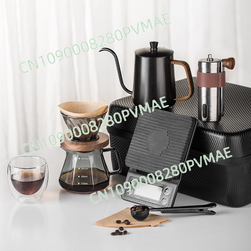 Coffee Equipment Pour Over - Set da caffè portatile per esterni,