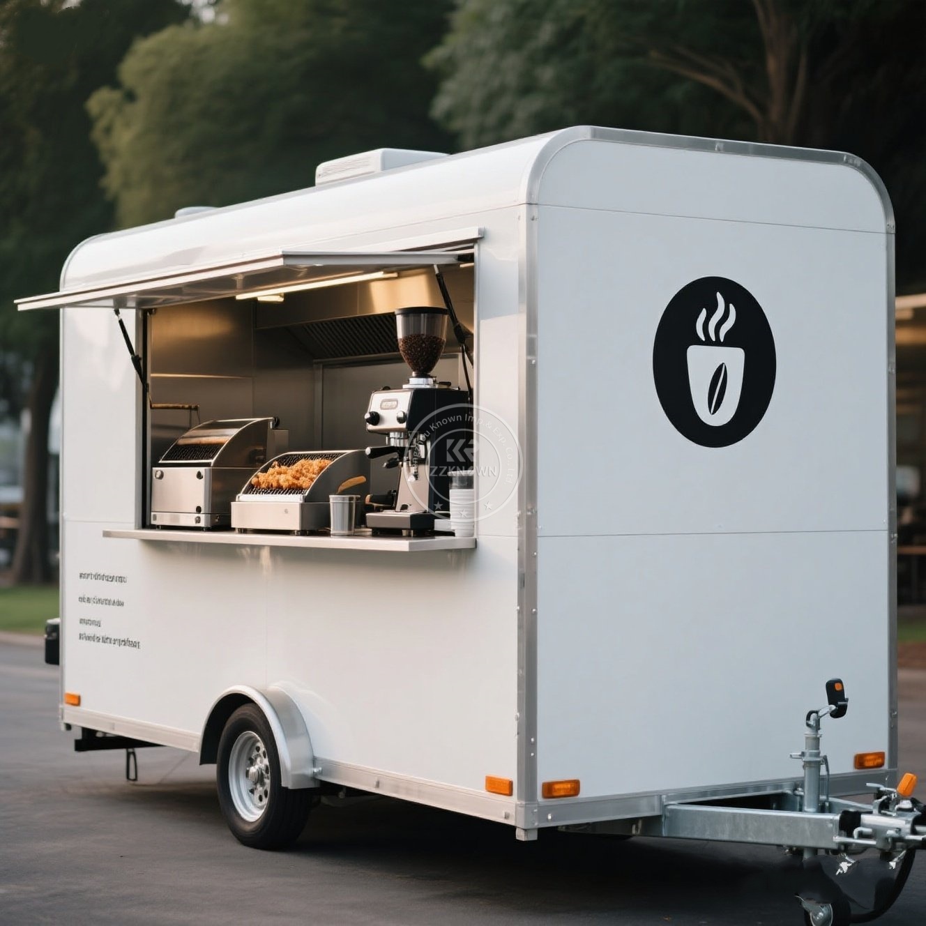 Mobile Coffee Van Equipment - Rimorchi mobili per camion di cibo