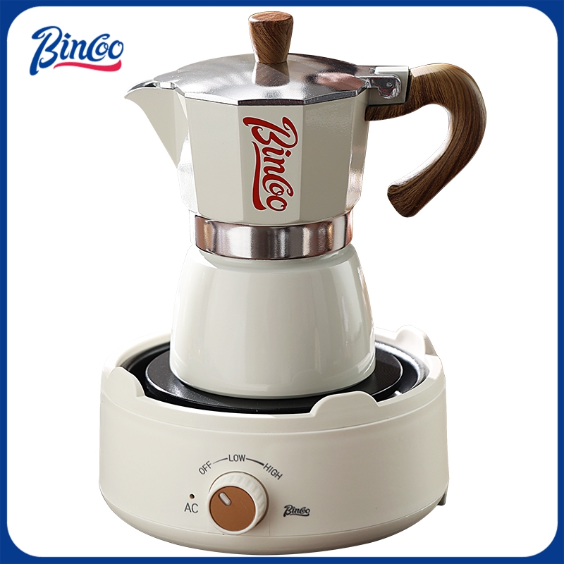 Coffee Equipment For Home - Bincoo Moka e fornello elettrico combinato
