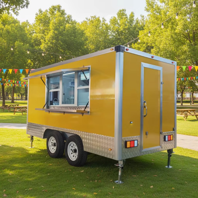 Mobile Coffee Van Equipment - Carretti per la Vendita di Cibo,