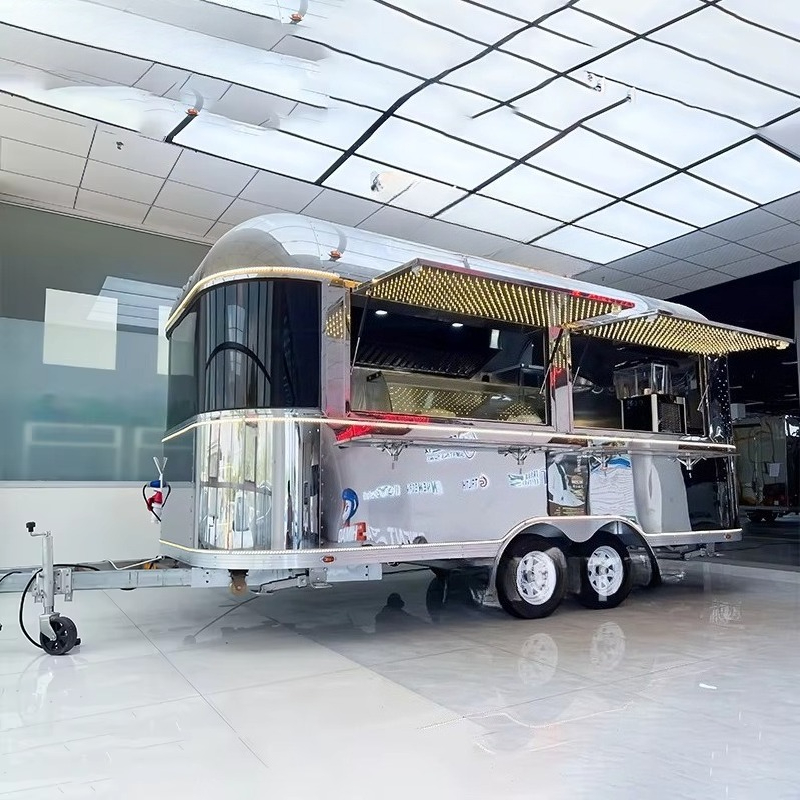 Mobile Coffee Van Equipment - Food Truck Personalizzato Completamente Attrezzato, Cucina
