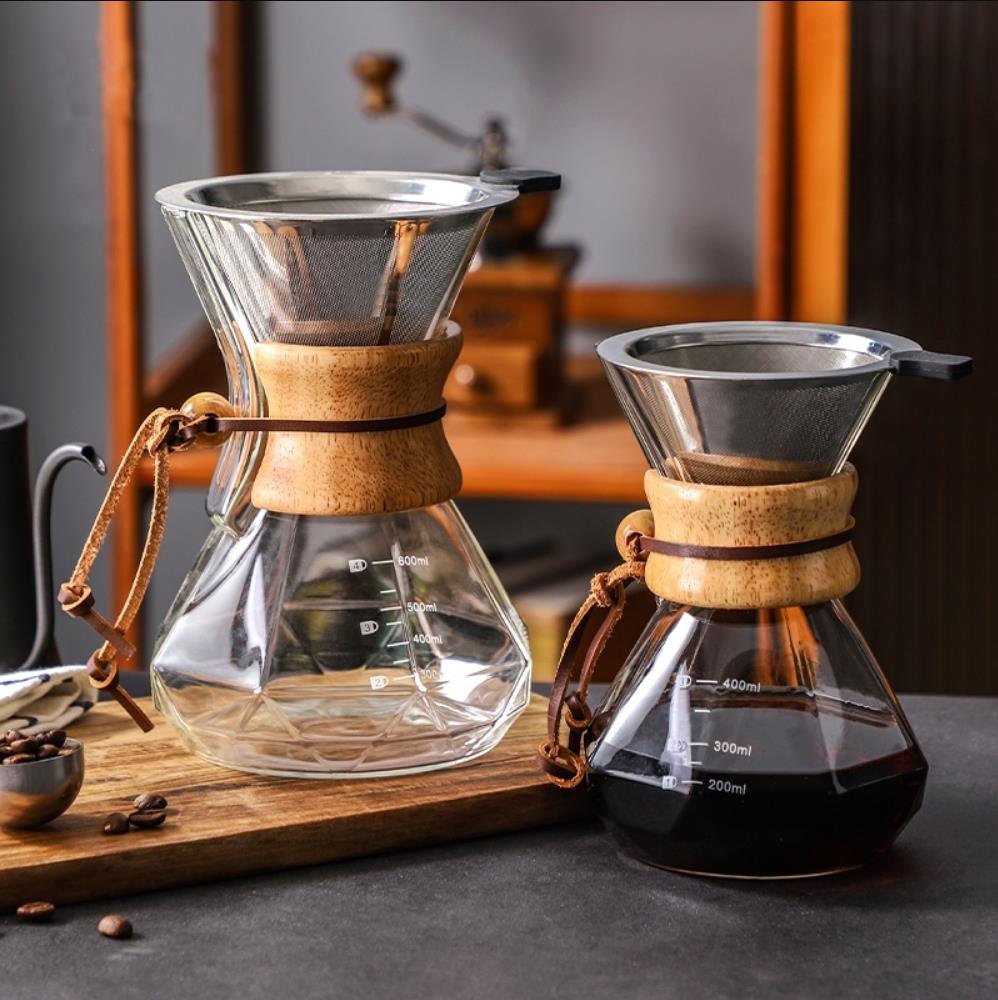 Caffettiera in vetro con filtr - Coffee Equipment Pour Over recensione e prezzo