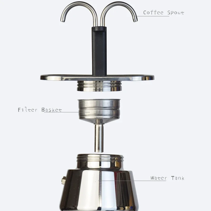 Mini Moka da 200 ml Doppio tub - Coffee Equipment For Home recensione e prezzo