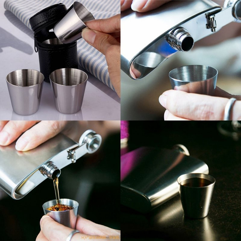 4/6 pezzi tazze in acciaio ino - Coffee Equipment Camping recensione e prezzo