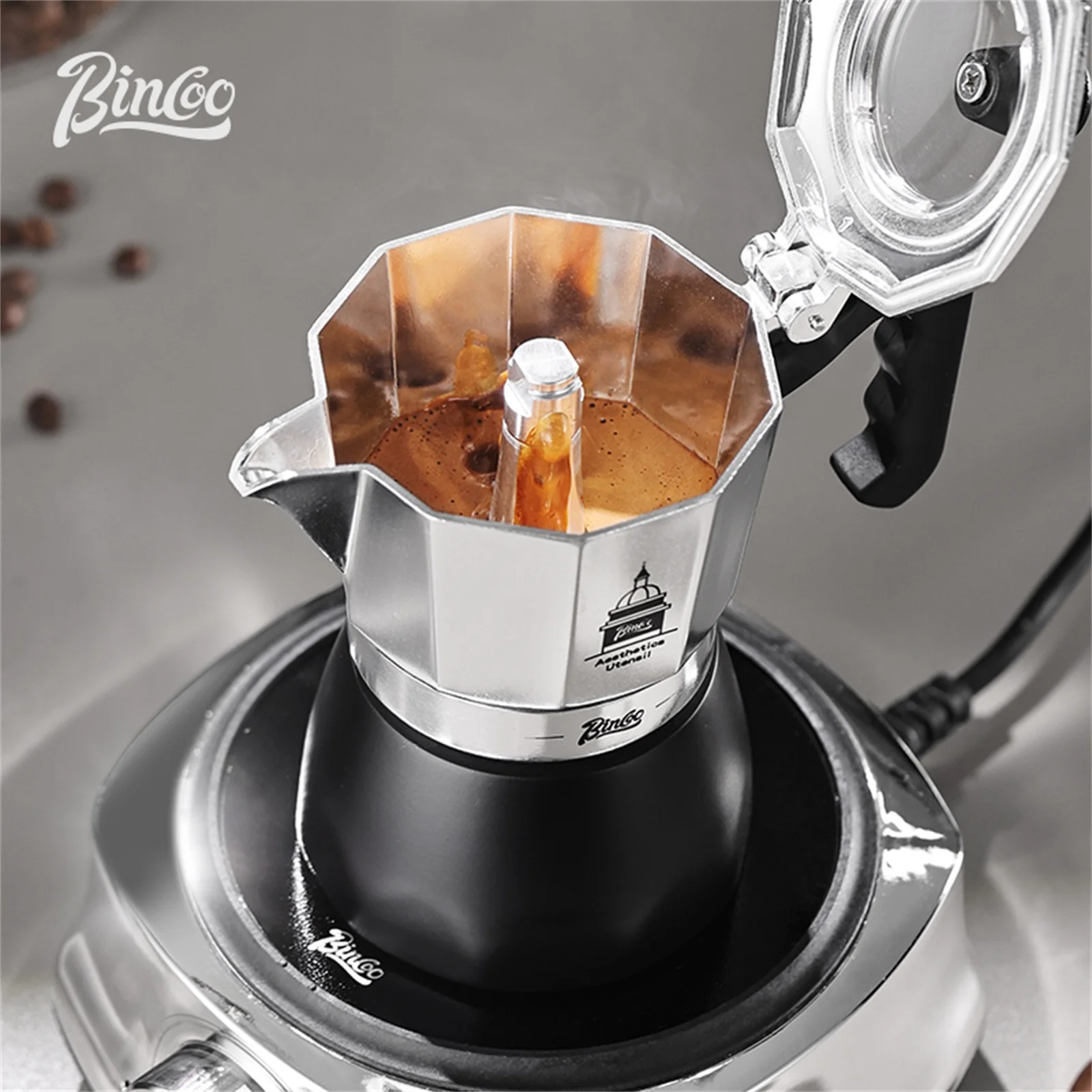 BINCOO Pentola Moka a Doppia V - Coffee Equipment For Home recensione e prezzo