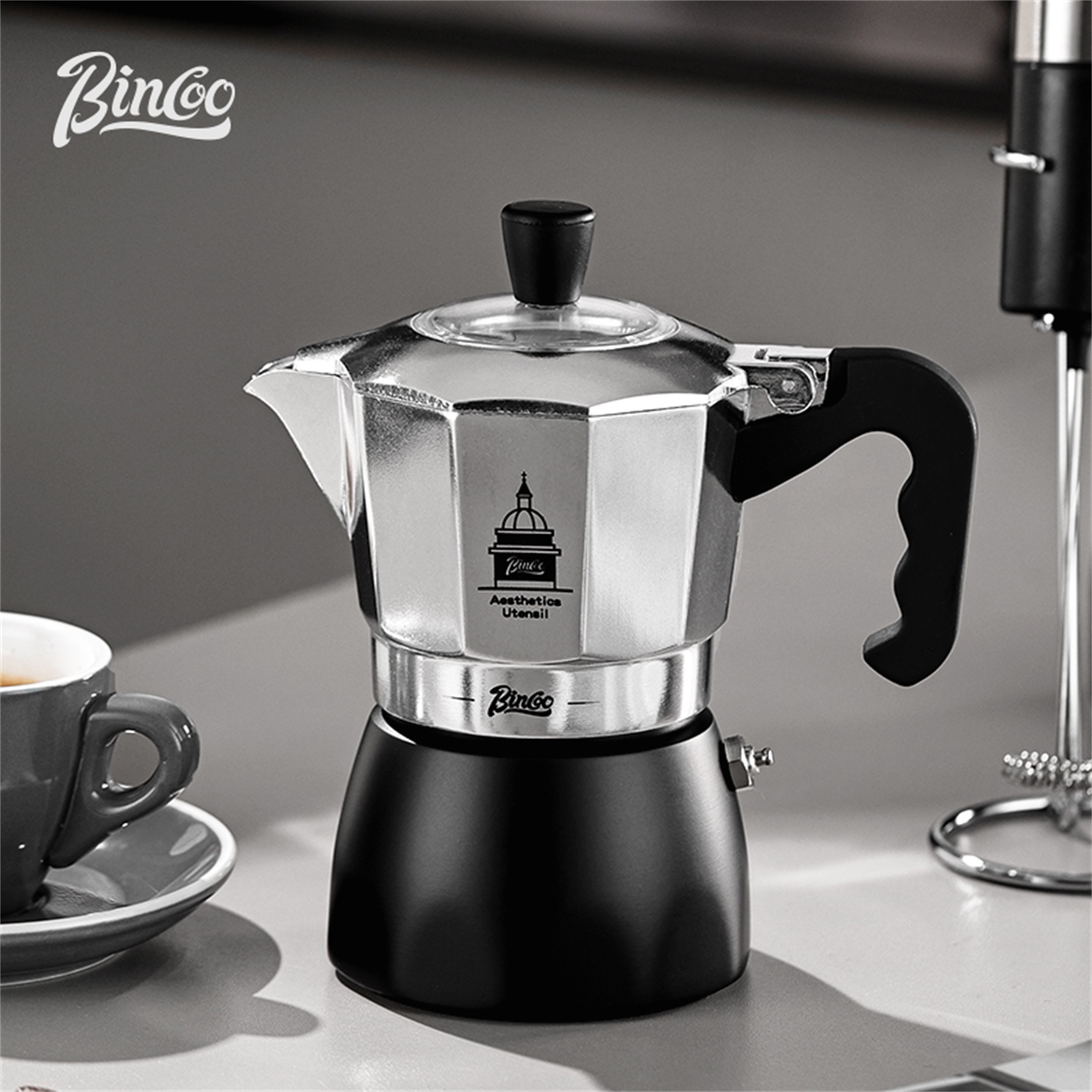 BINCOO Pentola Moka a Doppia V - Coffee Equipment For Home recensione e prezzo