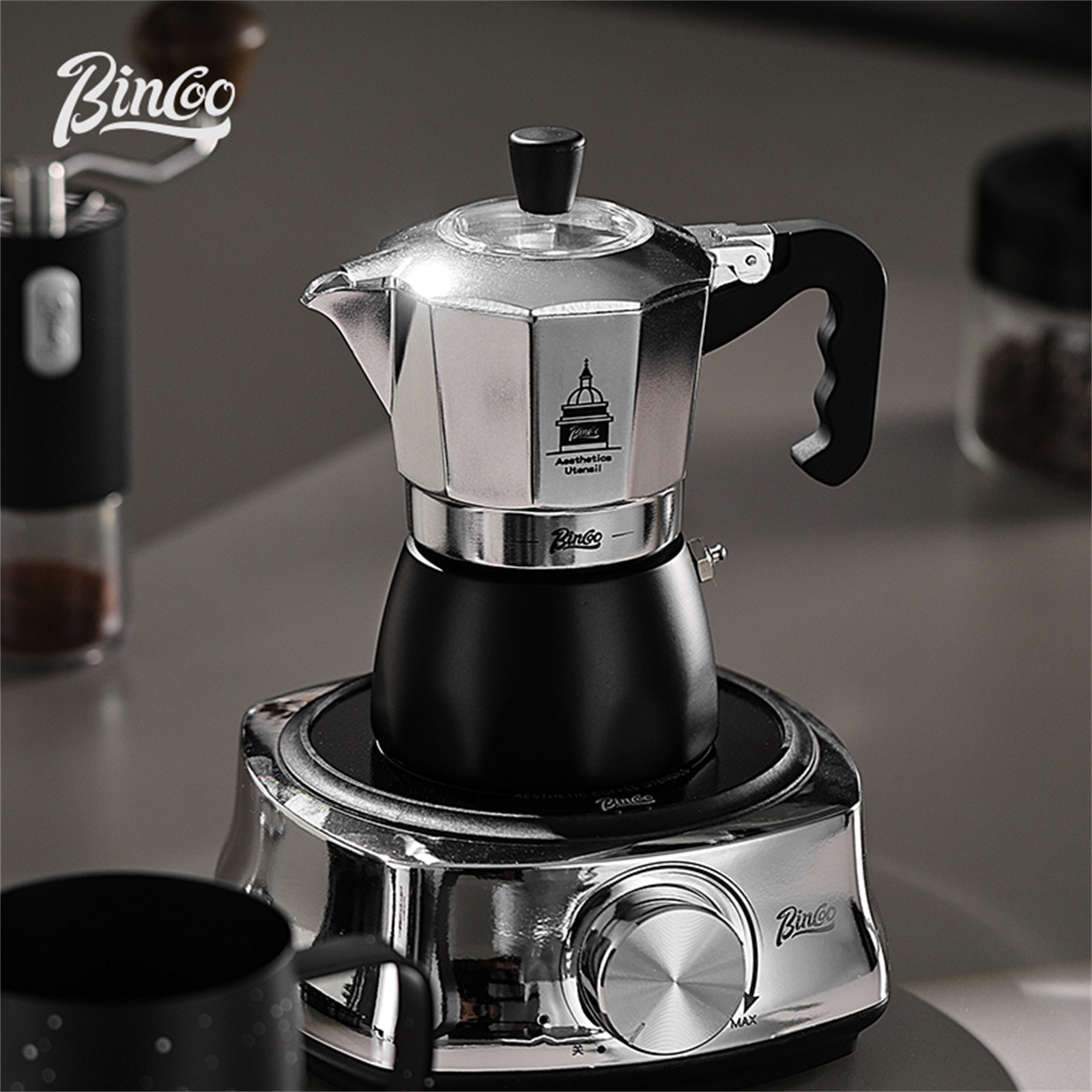 BINCOO Pentola Moka a Doppia V - Coffee Equipment For Home recensione e prezzo