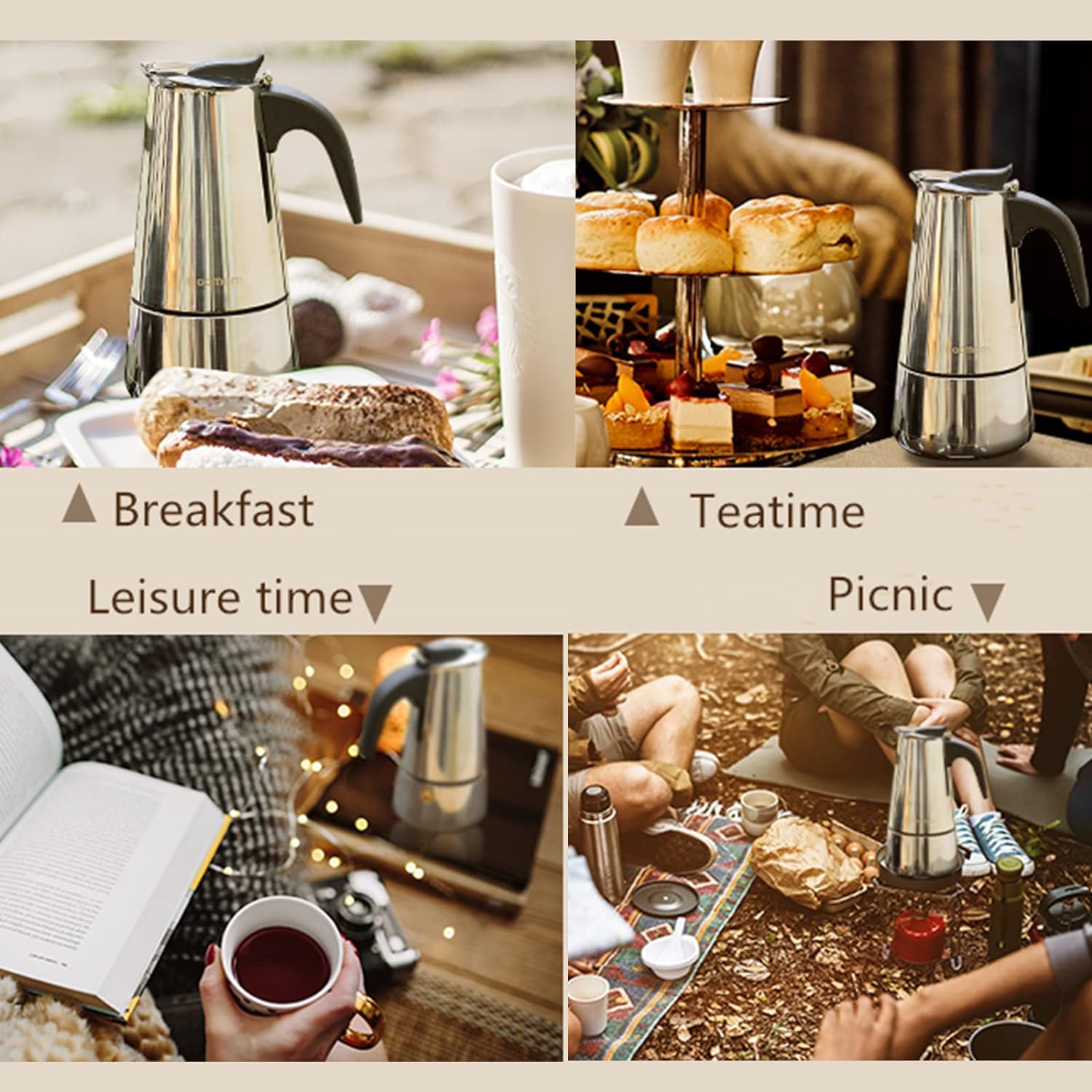 4/6/9 tazze Moka Pot Caffe Mac - Coffee Equipment For Home recensione e prezzo