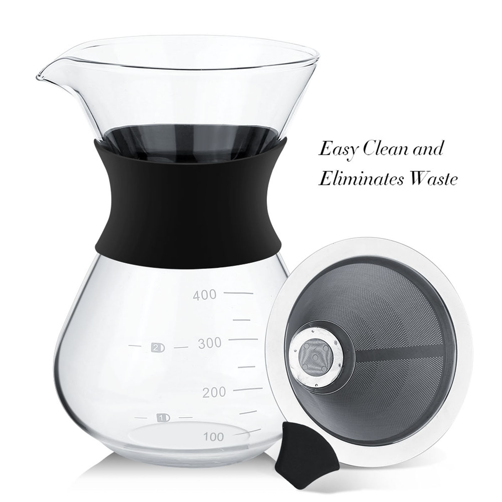 Caffettiera manuale da 400ml c - Coffee Equipment Pour Over recensione e prezzo